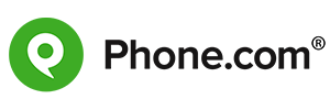 Phone.com VoIP logo