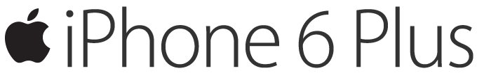 iphone 6 plus vector logo