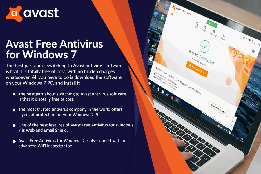  Avast Free Antivirus for Windows 7