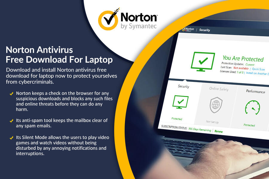 Norton Antivirus Free Download for laptop